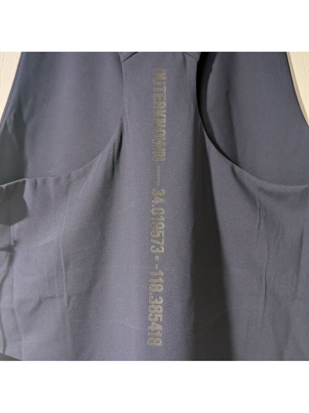 NWT Outerknown | Active Racerback Tank In Navy - Picture 9 of 14